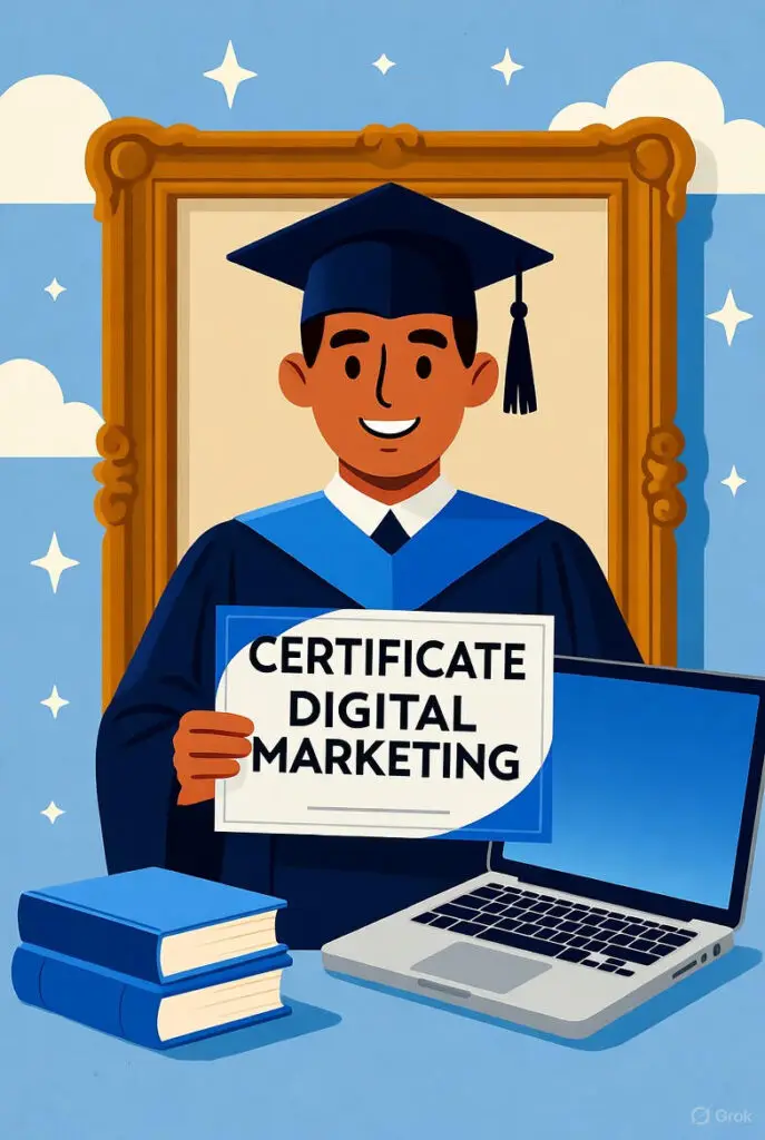 Best Digital Marketing Institute. Certificate ceremony.